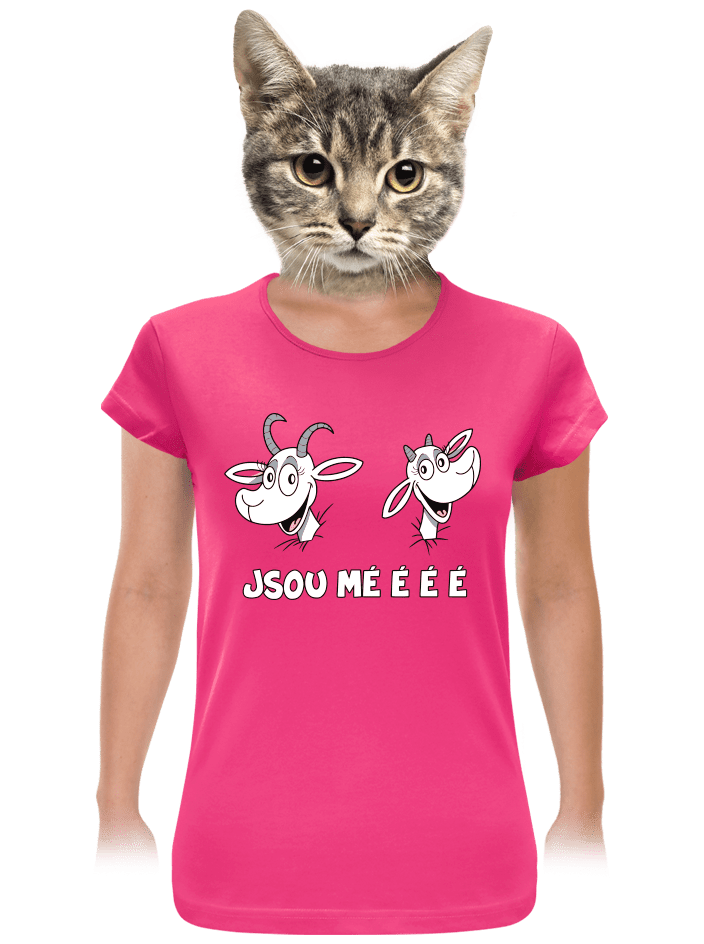 Kozy ružové dámske tričko