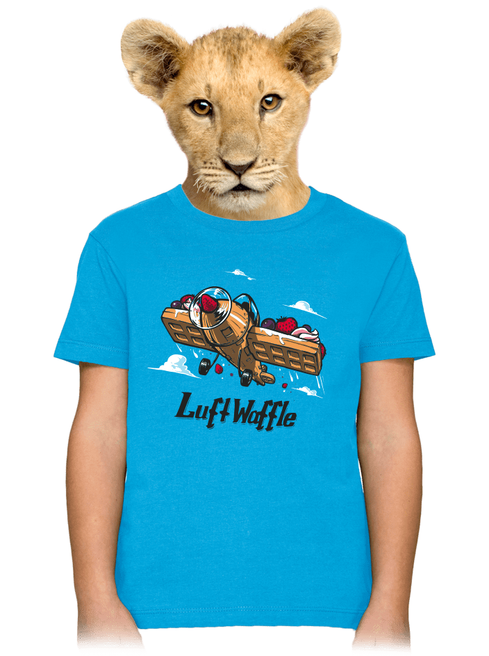 Luftwaffle detské tričko