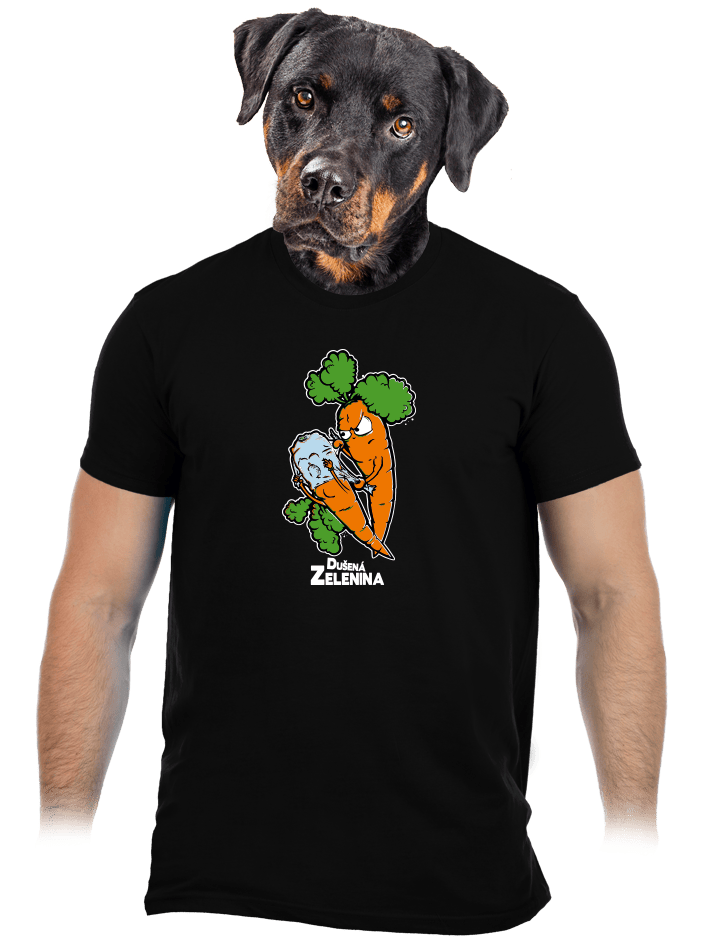 Dušená zelenina pánske tričko
