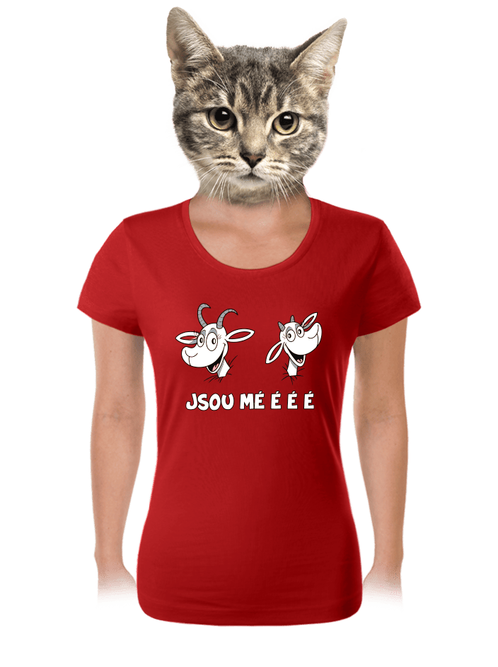 Kozy červené dámske tričko