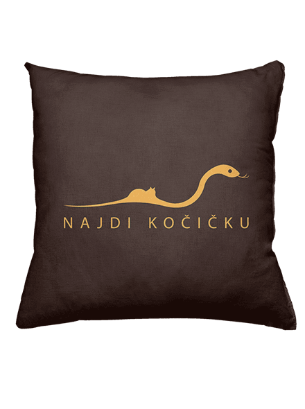 Najdi kočičku obliečka na vankúš