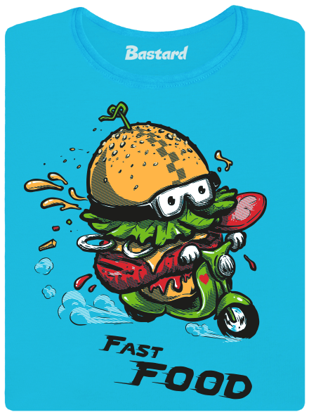 Fast food dámske tričko 
