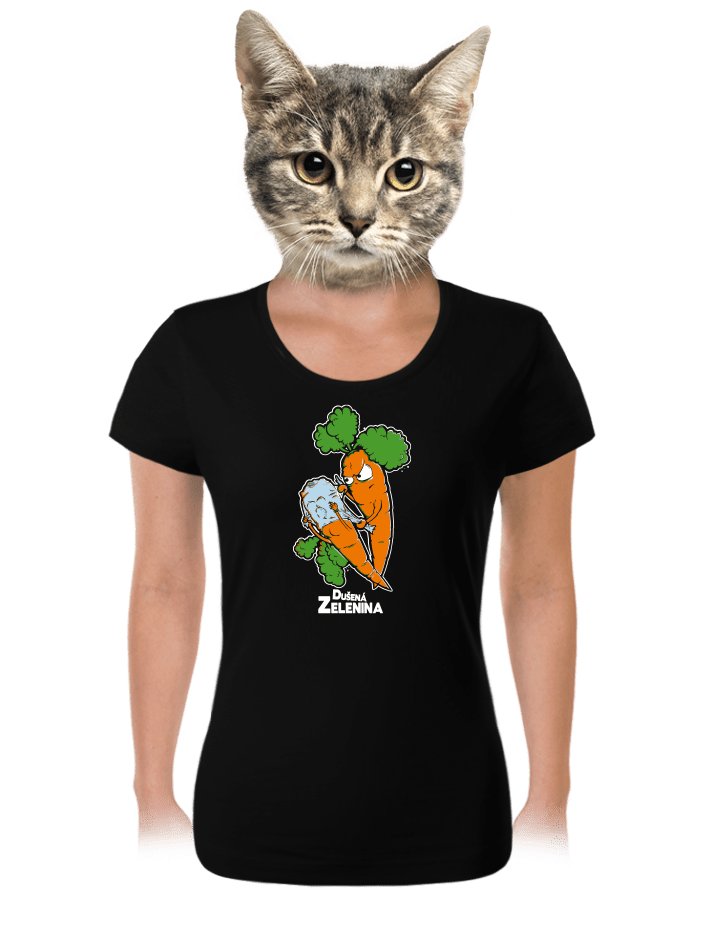 Dušená zelenina dámske tričko