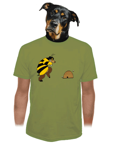 Pán včielka pánske tričko