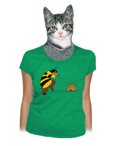 Pán včielka dámske tričko