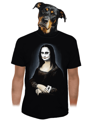 Mona Joker Lisa pánske tričko
