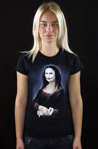 Mona Joker Lisa dámske tričko
